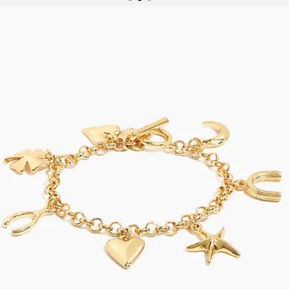 J. Crew Jewelry - J CREW LUCKY CHARM BRACELET
